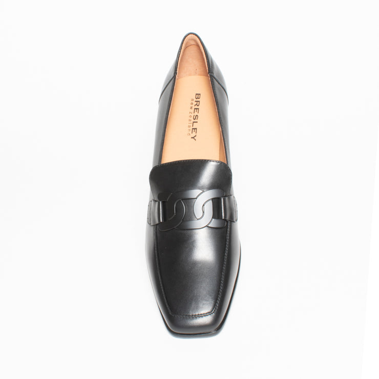 Bresley Paddle Black Black Loafer top. Size 46 womens shoes