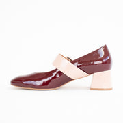 Bresley Pagoda Wine Nude Shoes inside. Size 45 womens shoes