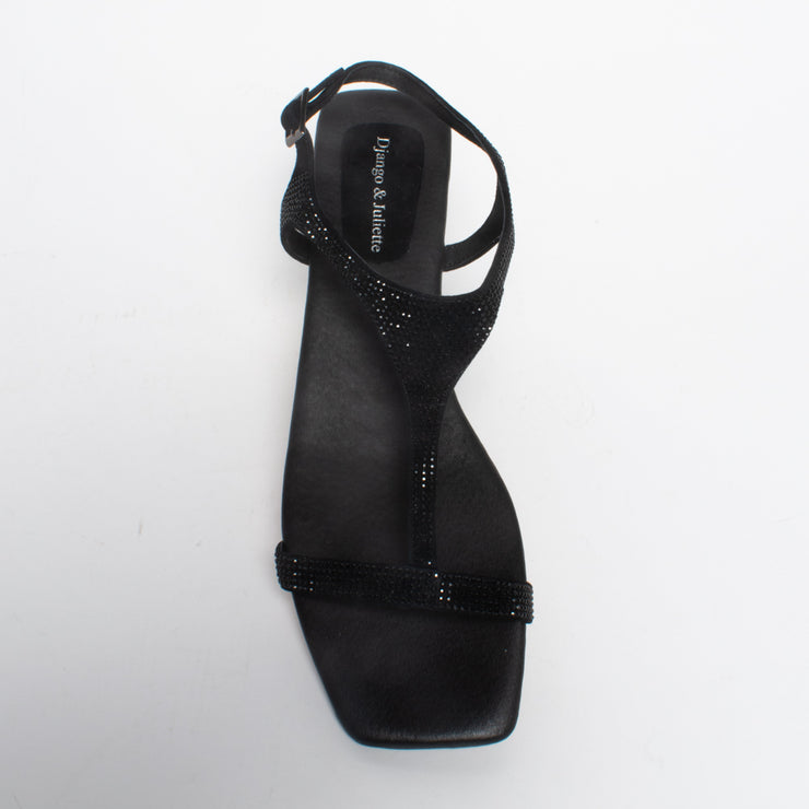 Django and Juliette Parah Black Sandal top. Size 42 womens shoes