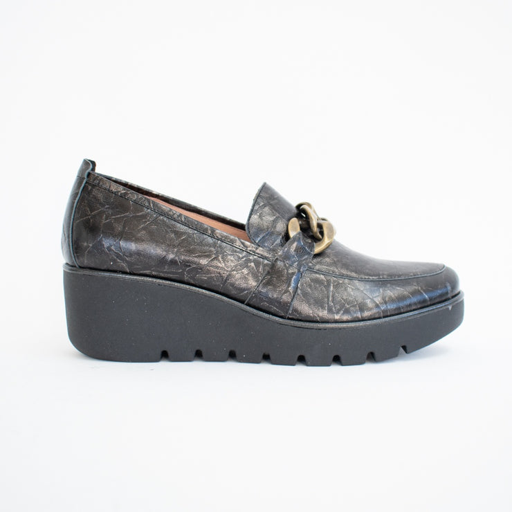 Bresley Parker Pewter Valley Shoes side. Size 42 womens shoes