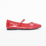 Bresley Passy Red Patent Shoes side. Size 43 womens shoes