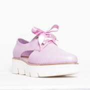 Bresley Pine Orchid Shoe front pink lace. Size 44 womens shoes
