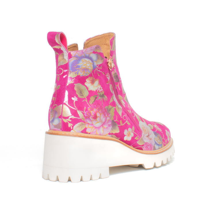 Bresley Plaza Pink Garden Boot back. Size 44 womens shoes