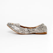 Bresley Poncho Creamy Leopard Print Ballet Flat inside. Size 45 womens shoes