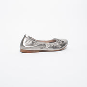 Bresley Poncho Silver Ballet Flat back. Size 44 womens shoes