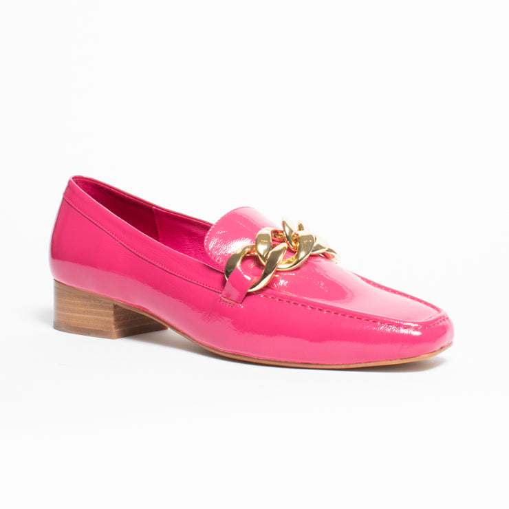 Bresley Presto Fuchsia Loafer shoe front. Size 43 womens shoes