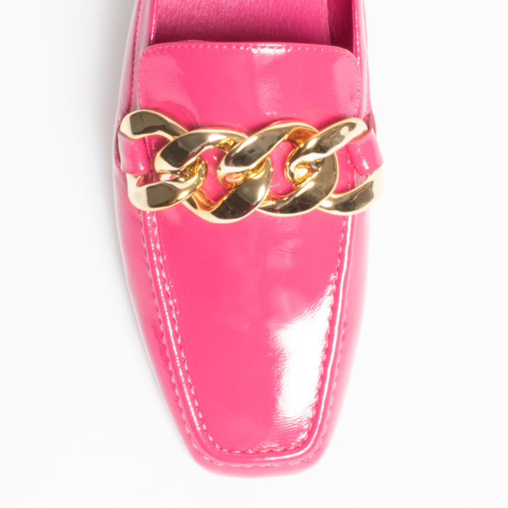 Bresley Presto Fuchsia Loafer shoe toe. Size 46 womens shoes
