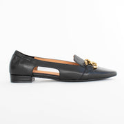 Tamara London Prissy Black Shoes side. Size 43 womens shoes