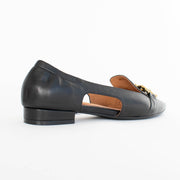 Tamara London Prissy Black Shoes back. Size 45 womens shoes