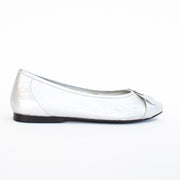 Bresley Pushy Silver Snake Shoes back. Size 44 womens shoes