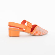 Minx Raya Persimmon Shoes back. Size 44 womens shoes