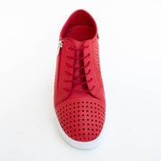 Cabello Roma Red Sneaker top. Size 42 womens shoes