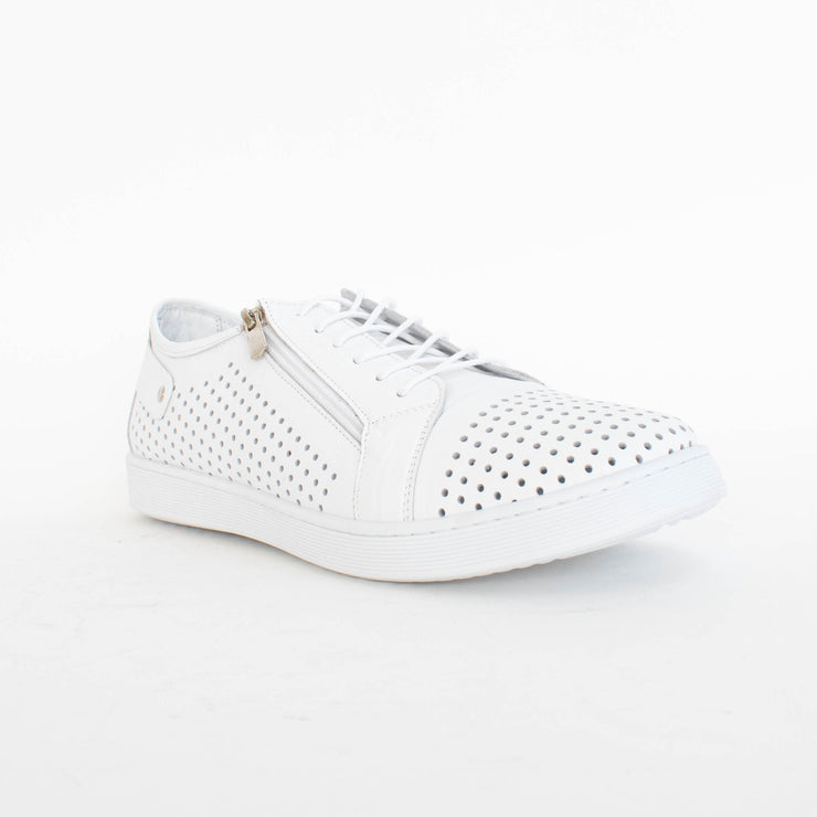 Cabello Roma White Sneakers front. Size 43 womens shoes