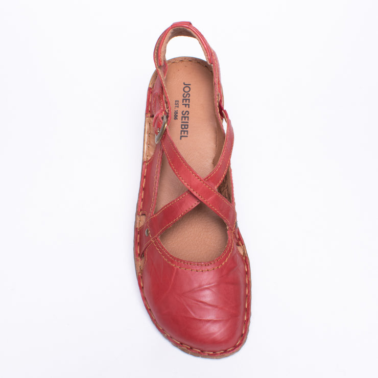 Josef Seibel Rosalie 13 Red Shoe top. Size 42 womens shoes