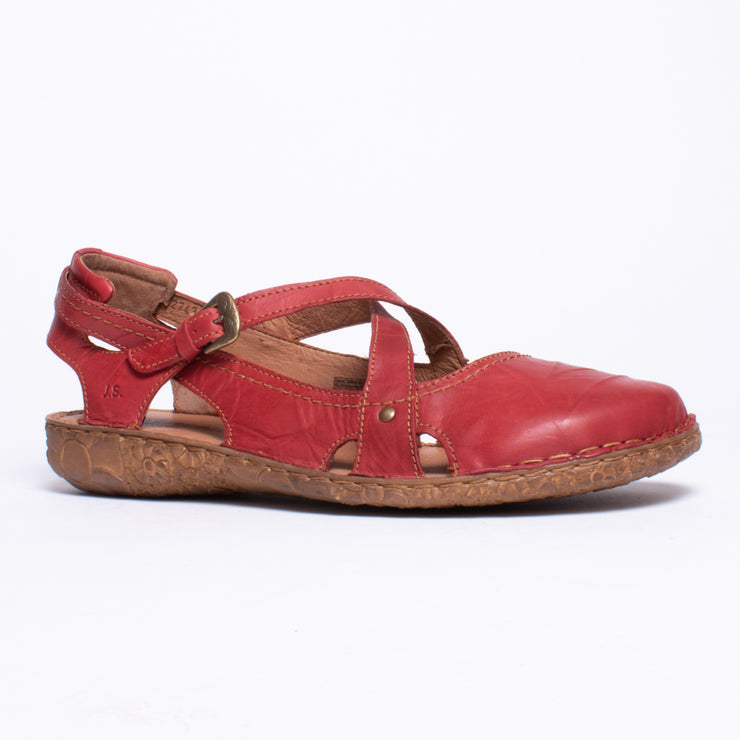 Josef Seibel Rosalie 13 Red Shoe front. Size 43 womens shoes