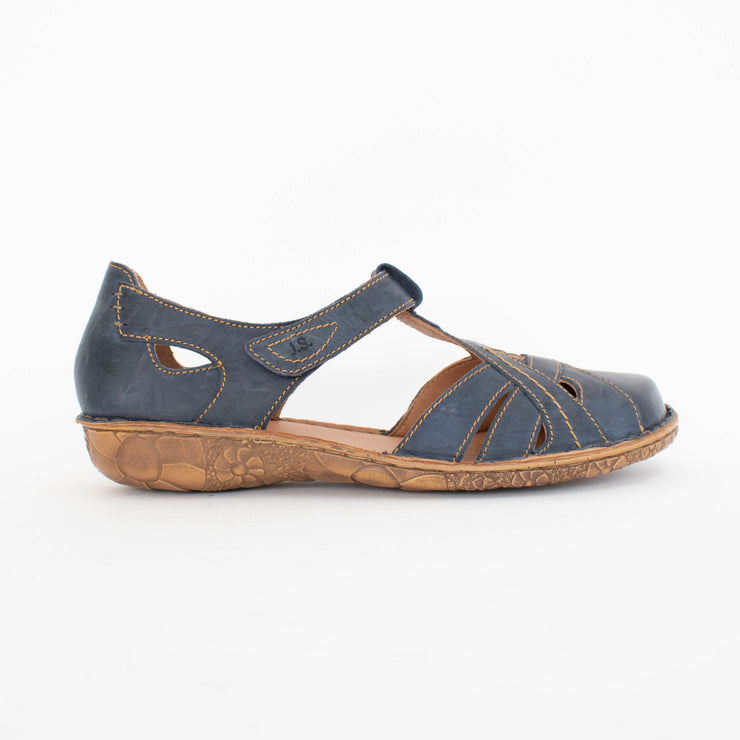 Josef Seibel Rosalie 29 Blue Shoes side. Size 42 womens shoes
