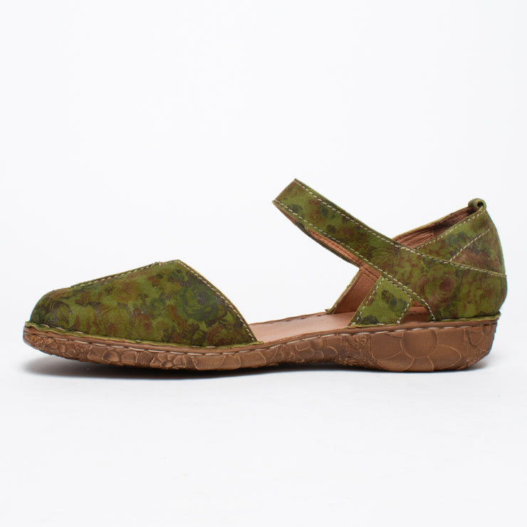 Josef Seibel Rosalie 42 Olive Multi Sandal inside. Size 45 womens shoes