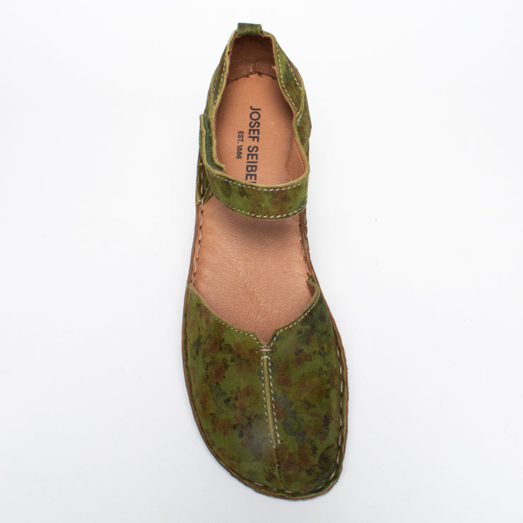 Josef Seibel Rosalie 42 Olive Multi Sandal top. Size 42 womens shoes