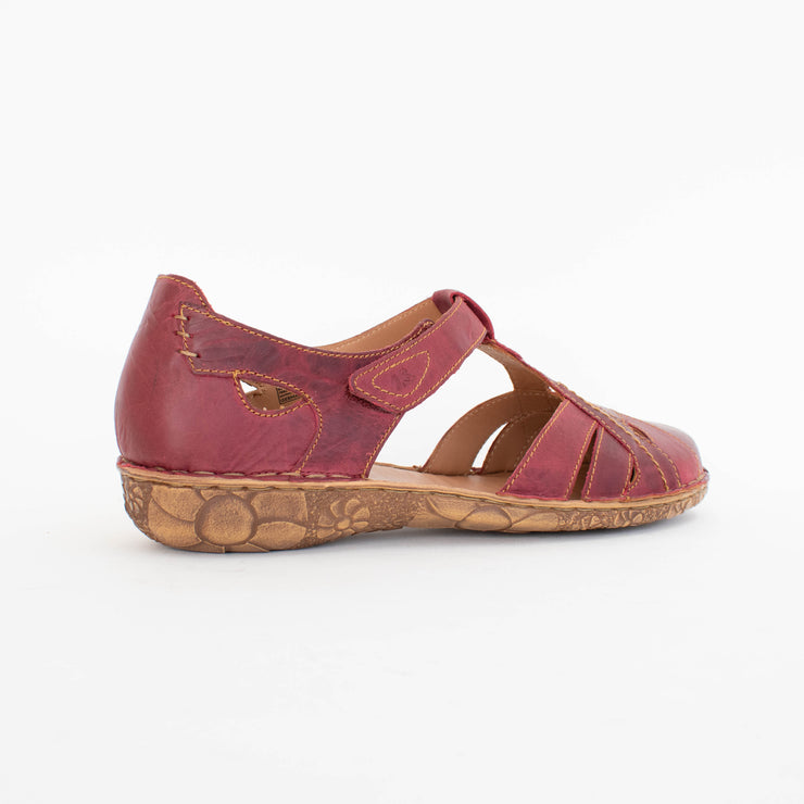 Josef Seibel Rosalie 29 Crimson Shoes back. Size 44 womens shoes