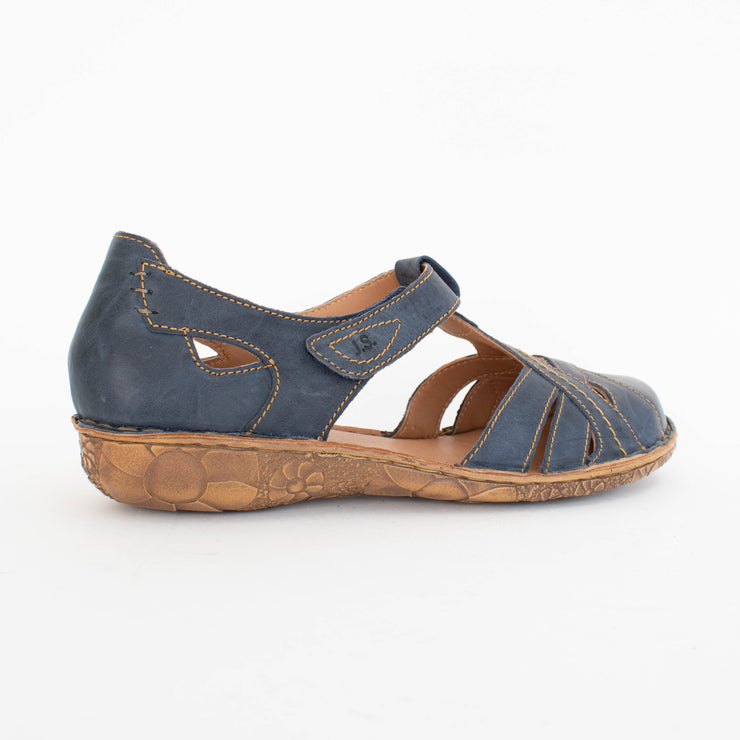 Josef Seibel Rosalie 29 Blue Shoes back. Size 44 womens shoes