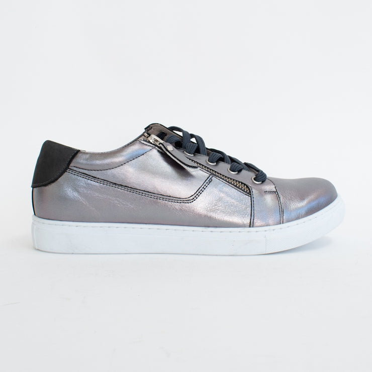 Cabello Rosanna Pewter Sneakers side. Size 42 womens shoes