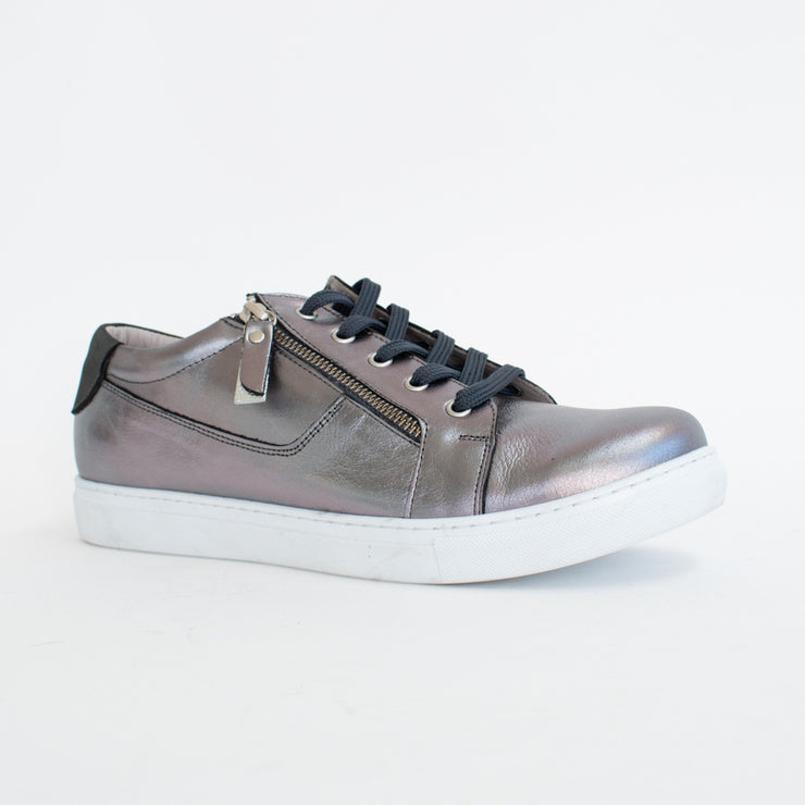 Cabello Rosanna Pewter Sneakers front. Size 43 womens shoes