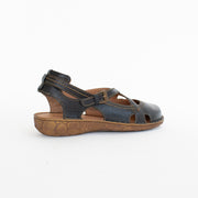 Josef Seibel Rosalie 13 Black Shoes back. Size 44 womens shoes