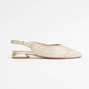 Bresley Safari Gold Shoes side. Size 42 womens shoes