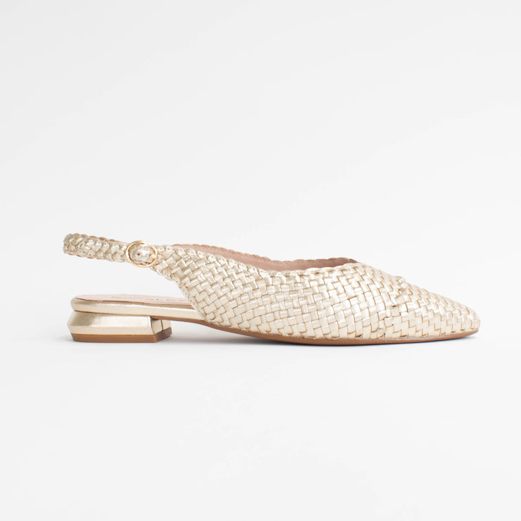 Bresley Safari Gold Shoes side. Size 42 womens shoes