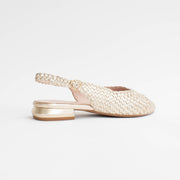 Bresley Safari Gold Shoes back. Size 44 womens shoes