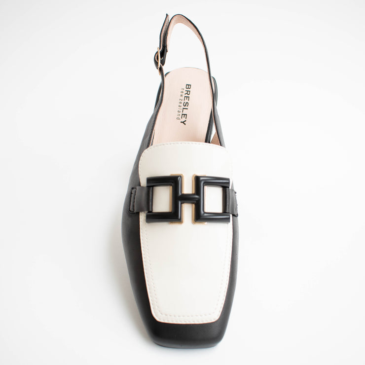Bresley Saffi Black Bone Shoes top. Size 42 womens shoes