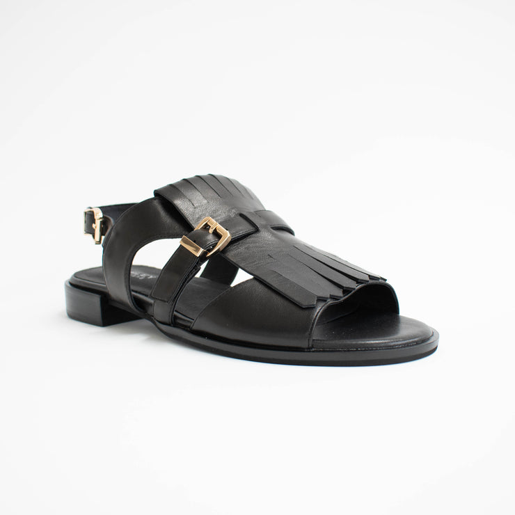 Bresley Saffron Black Sandals front. Size 43 womens shoes