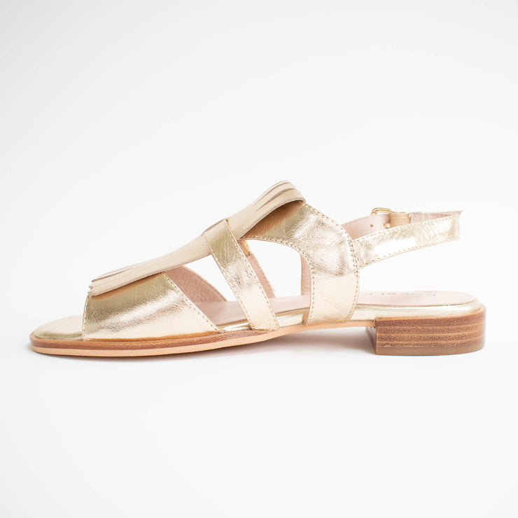 Bresley Saffron Gold Sandals inside. Size 45 womens shoes