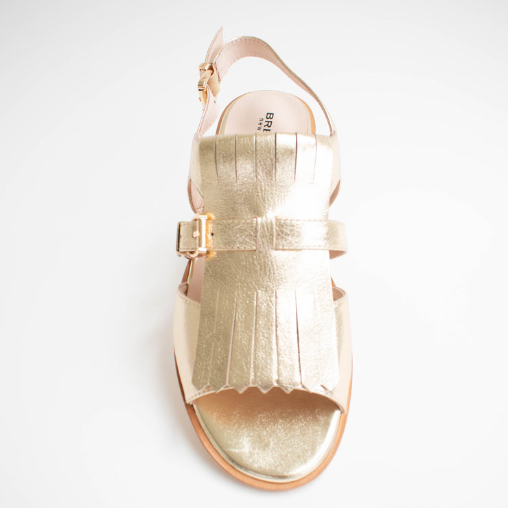 Bresley Saffron Gold Sandals top. Size 46 womens shoes