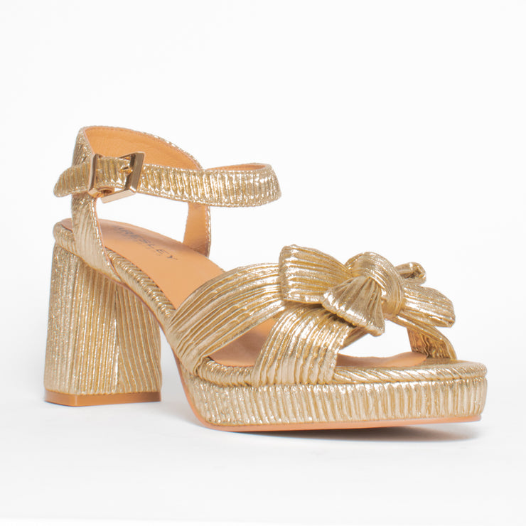 Bresley Sam Gold Shoe front. Size 43 womens shoes