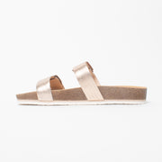 Frankie4 Sandy III Rose Gold Emboss Sandal inside. Size 13 womens shoes