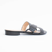 Chrissie Sandy Black Sandals back. Size 44 womens shoes