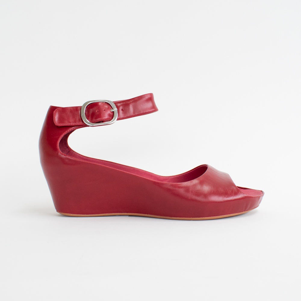 Bresley Sangria Red Sandals | Womens Big EU Sizes 42 43 44 45 46 ...