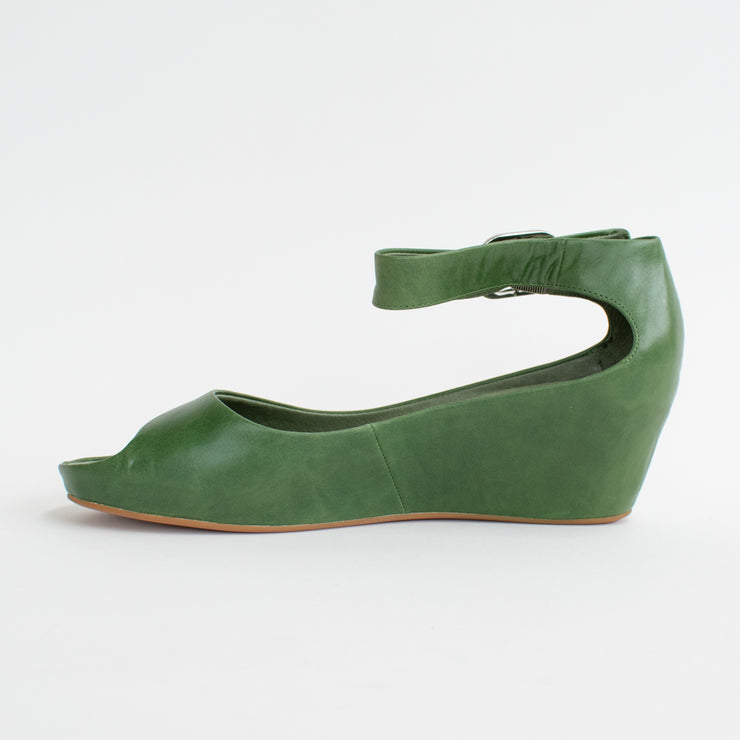 Bresley Sangria Green Sandals inside. Size 45 womens shoes