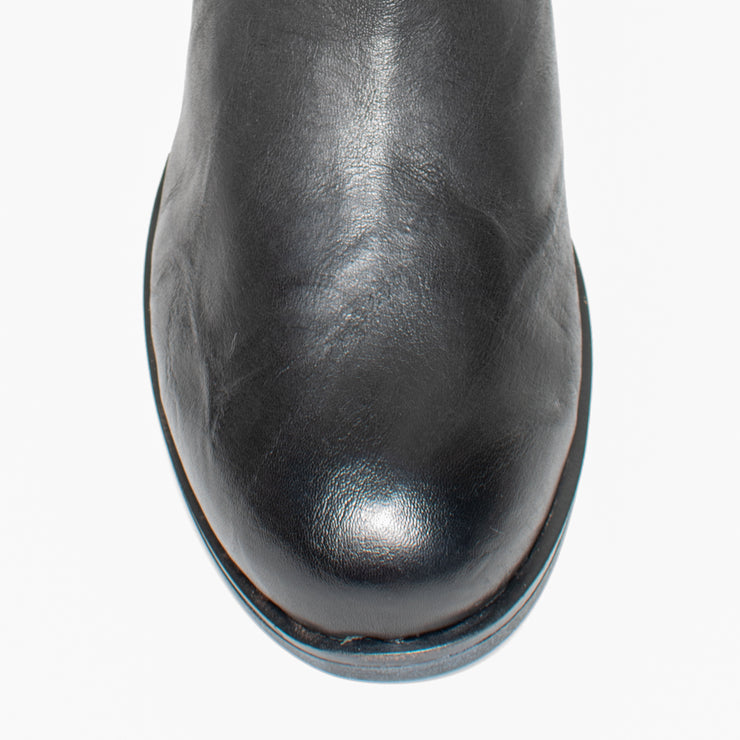 Josef Seibel Sanja 14 Black Ankle Boot toe. Size 42 womens shoes