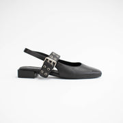 Bresley Sanon Black Kid Shoes side. Size 42 womens shoes