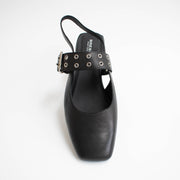Bresley Sanon Black Kid Shoes top. Size 42 womens shoes