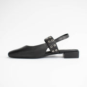 Bresley Sanon Black Kid Shoes inside. Size 45 womens shoes