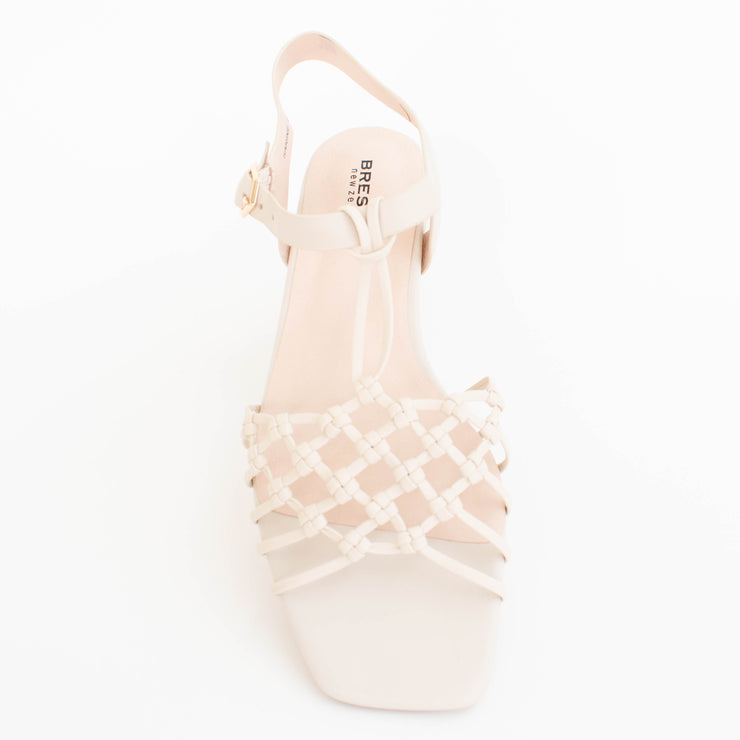 Bresley Sarine Bone Sandals top. Size 46 womens shoes