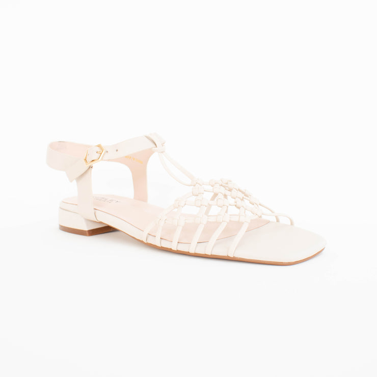 Bresley Sarine Bone Sandals front. Size 43 womens shoes