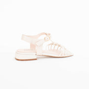 Bresley Sarine Bone Sandals back. Size 44 womens shoes