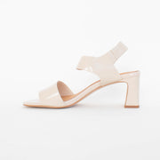 Bresley Scribe Nude Patent Sandal inside. Size 45 womens shoes