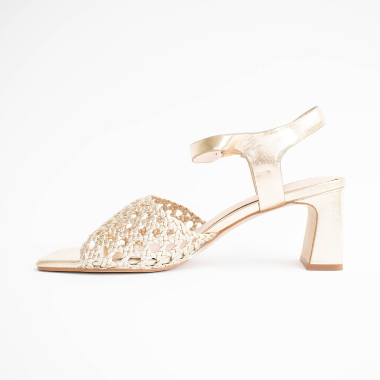 Bresley Seltic Gold Sandals inside. Size 45 womens shoes