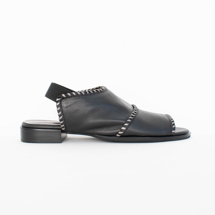 Bresley Serenade Black Pewter Sandals side. Size 42 womens shoes