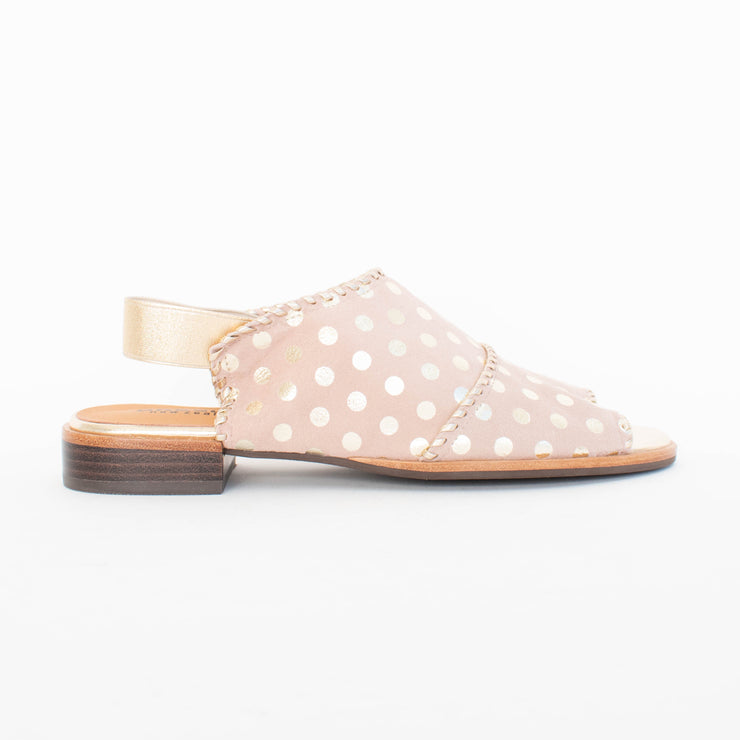 Bresley Serenade Pink Spots Sandal side. Size 42 womens shoes